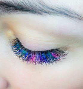 Colored Eyelashes